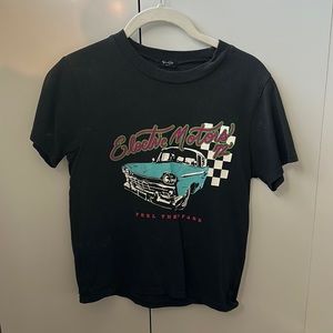 Brandy Melville black graphic shirt